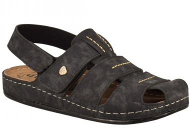 Πέδιλα ανδρικά | Ανατομικά | Tiglio | 554822 | Μαύρο - Tiglio - 